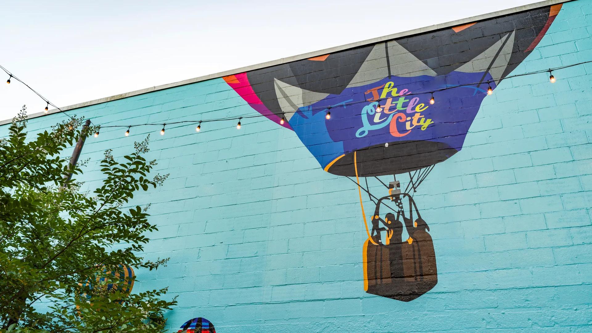 hot air balloon mural modera falls church apartment homes for rent in va