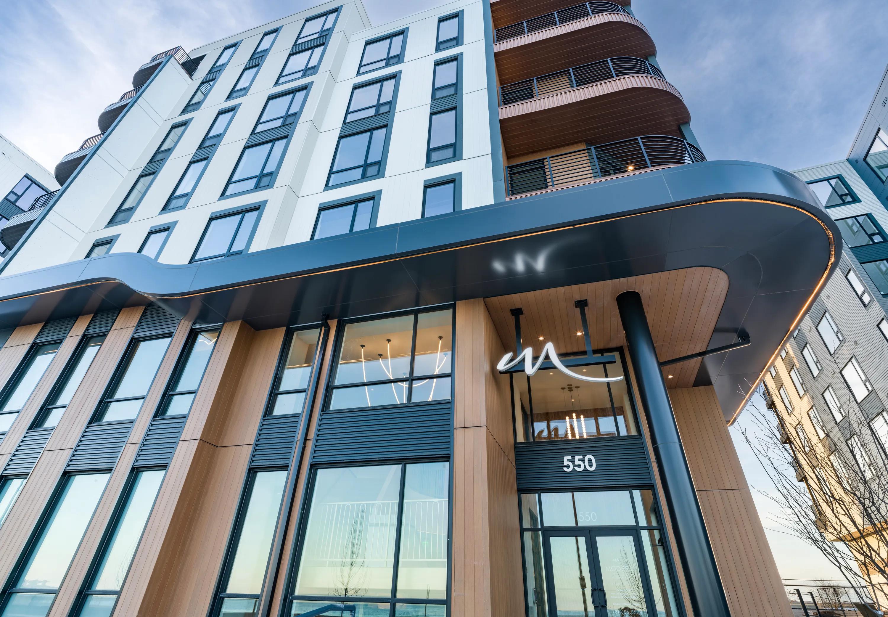 entrance to modera revere beach apartments for rent in revere beach ma near boston