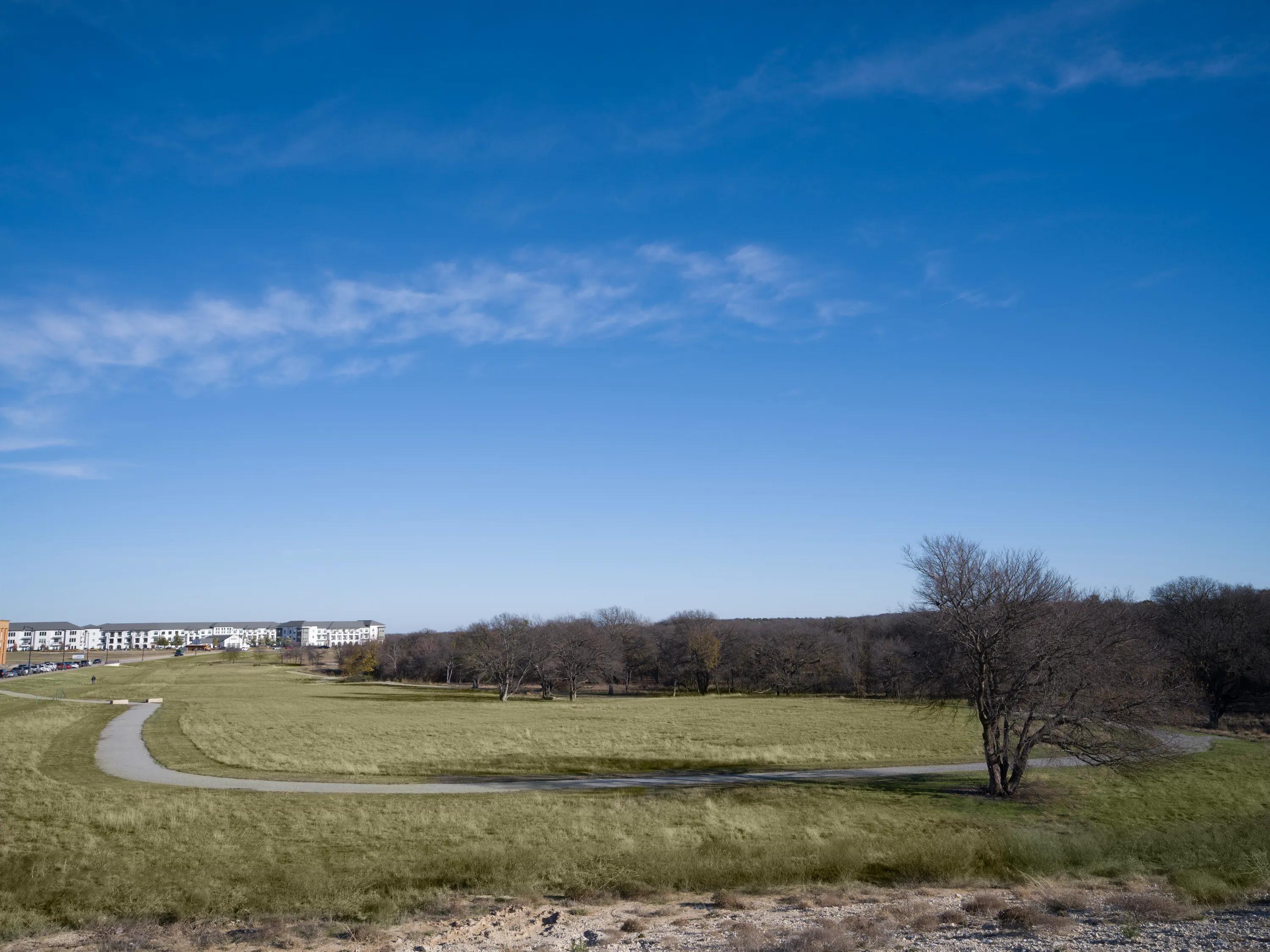 scenic surrounds Modera Walsh Heights apartments in aledo tx