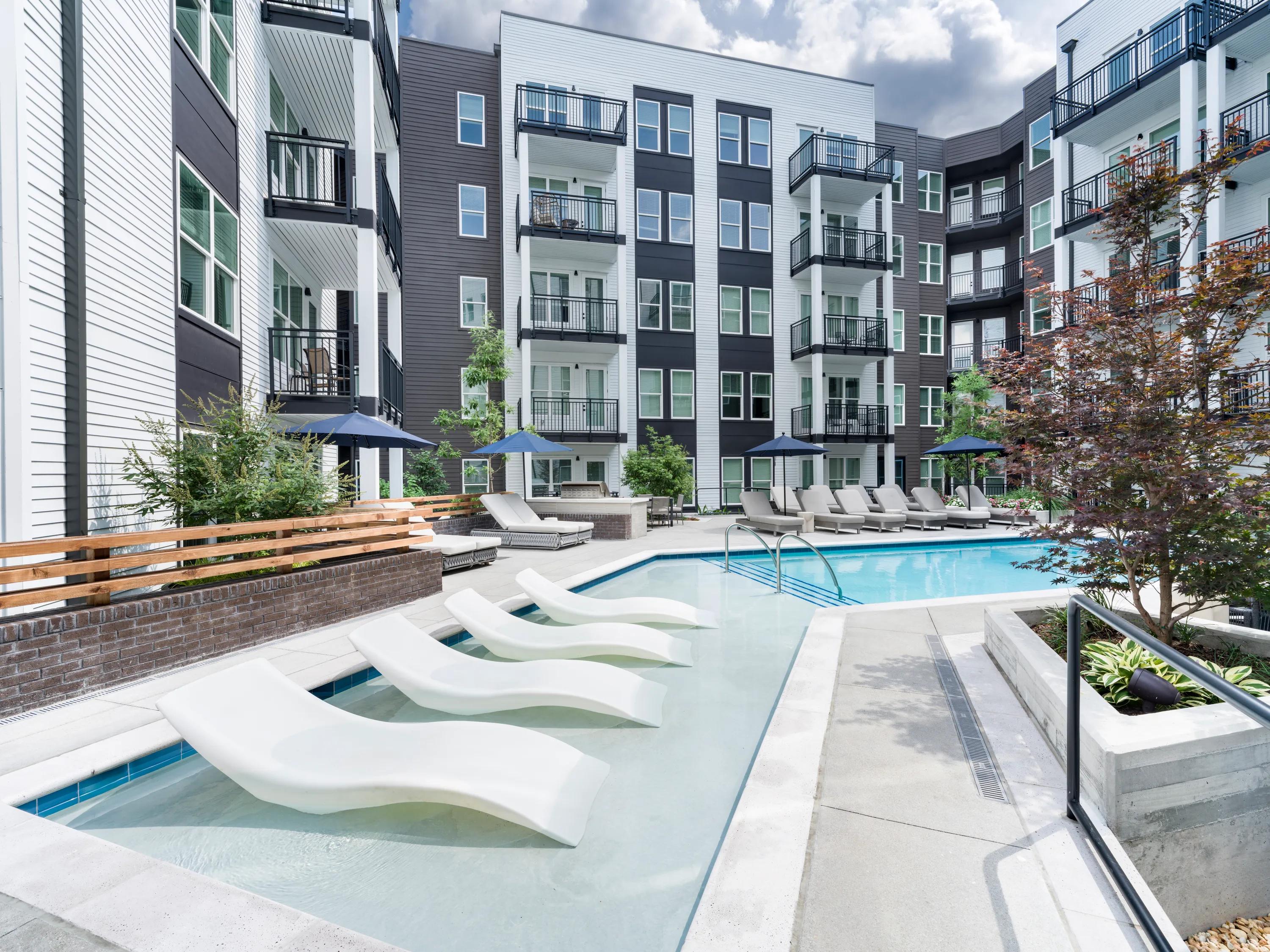 Sun shelf seating modera westside trail apartment homes for rent in atlanta ga