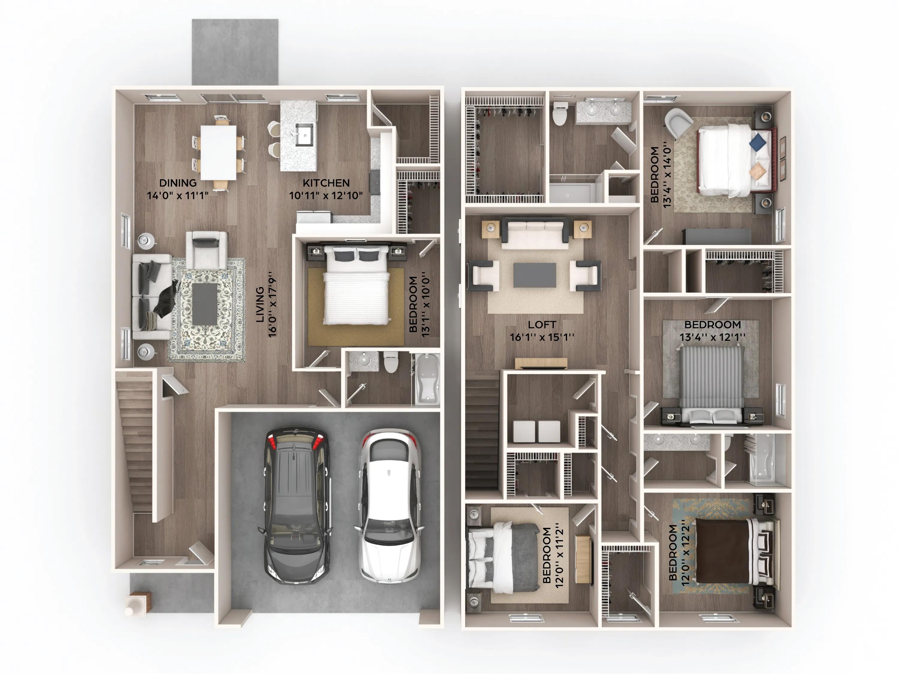 Five Bed Three Bath in Durham | 2454 square feet