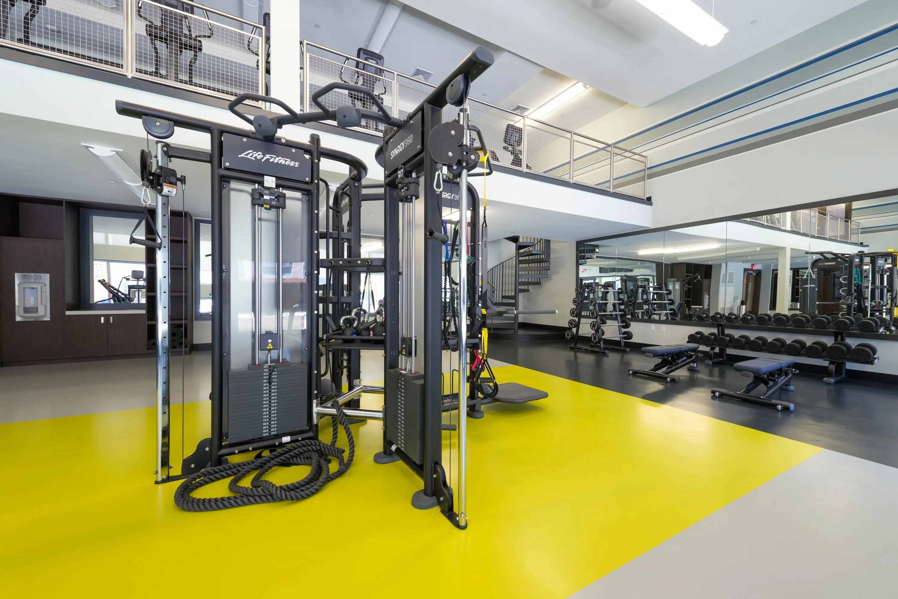 24-hour club quality fitness center