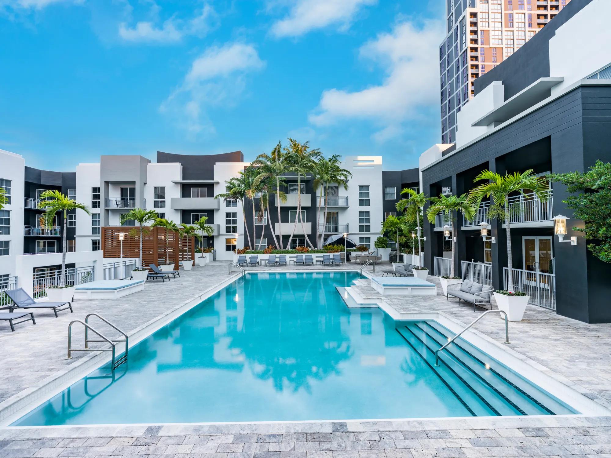 lounge locations near pool modera douglas station miami fl apartments for rent