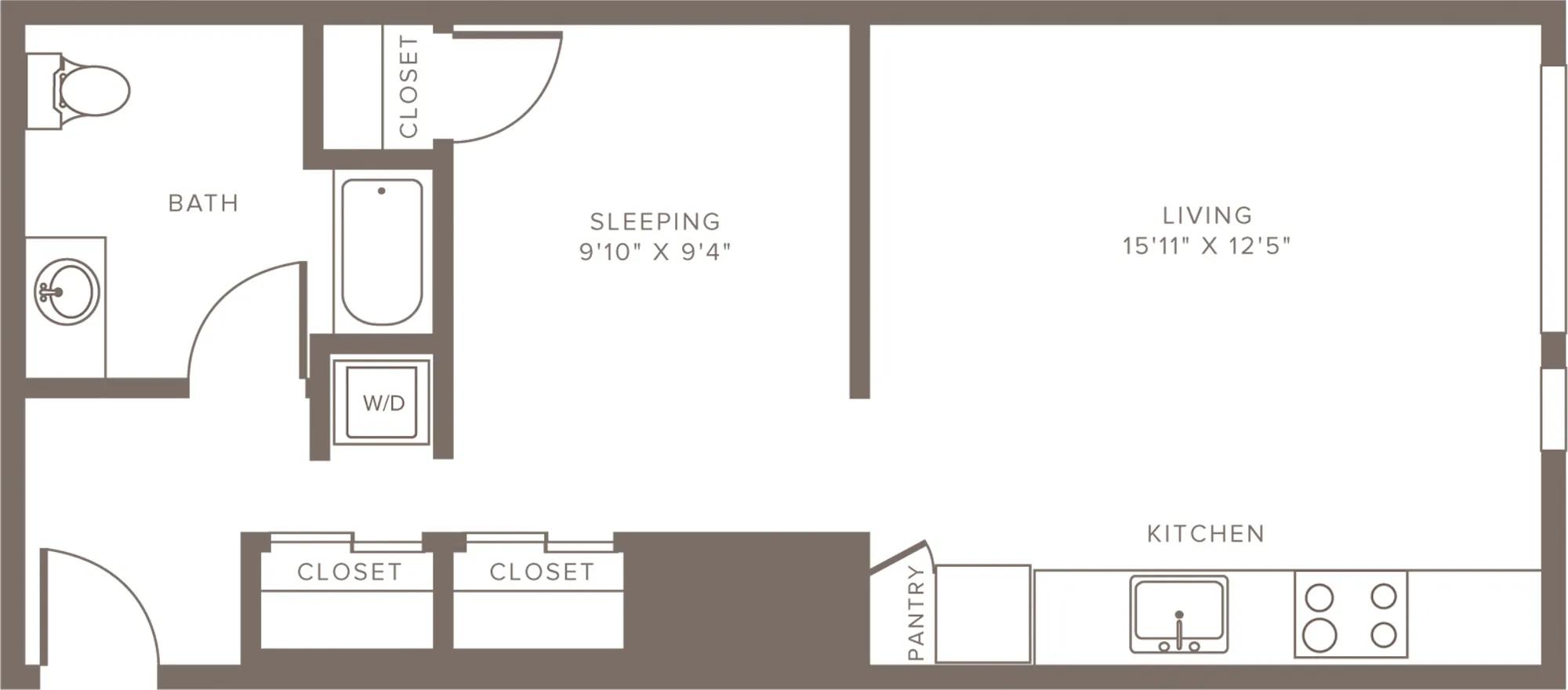 ZA1 - One Bedroom -MFTE - Income Restricted | 1 Bed Apartment