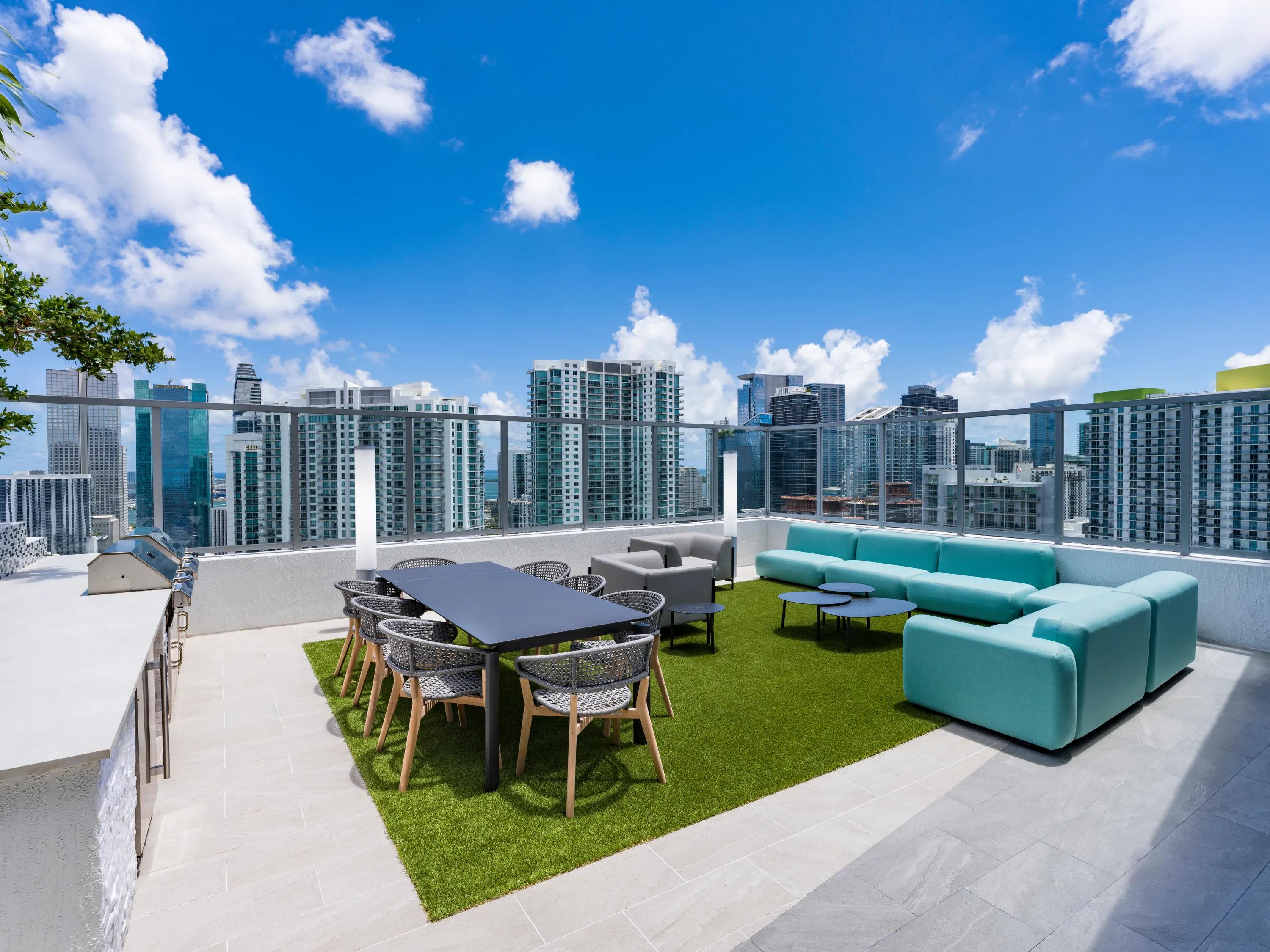 rooftop dining areas modera riverside apartment homes for rent in miami fl