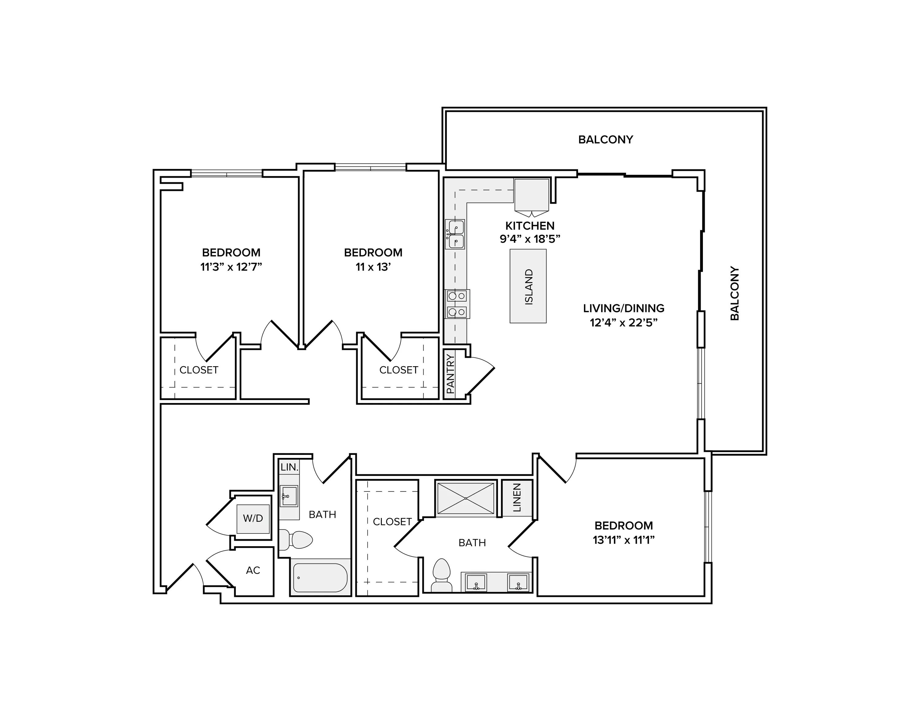 C01: 3 bed 2 bath in Scottsdale | 1590+ sq ft