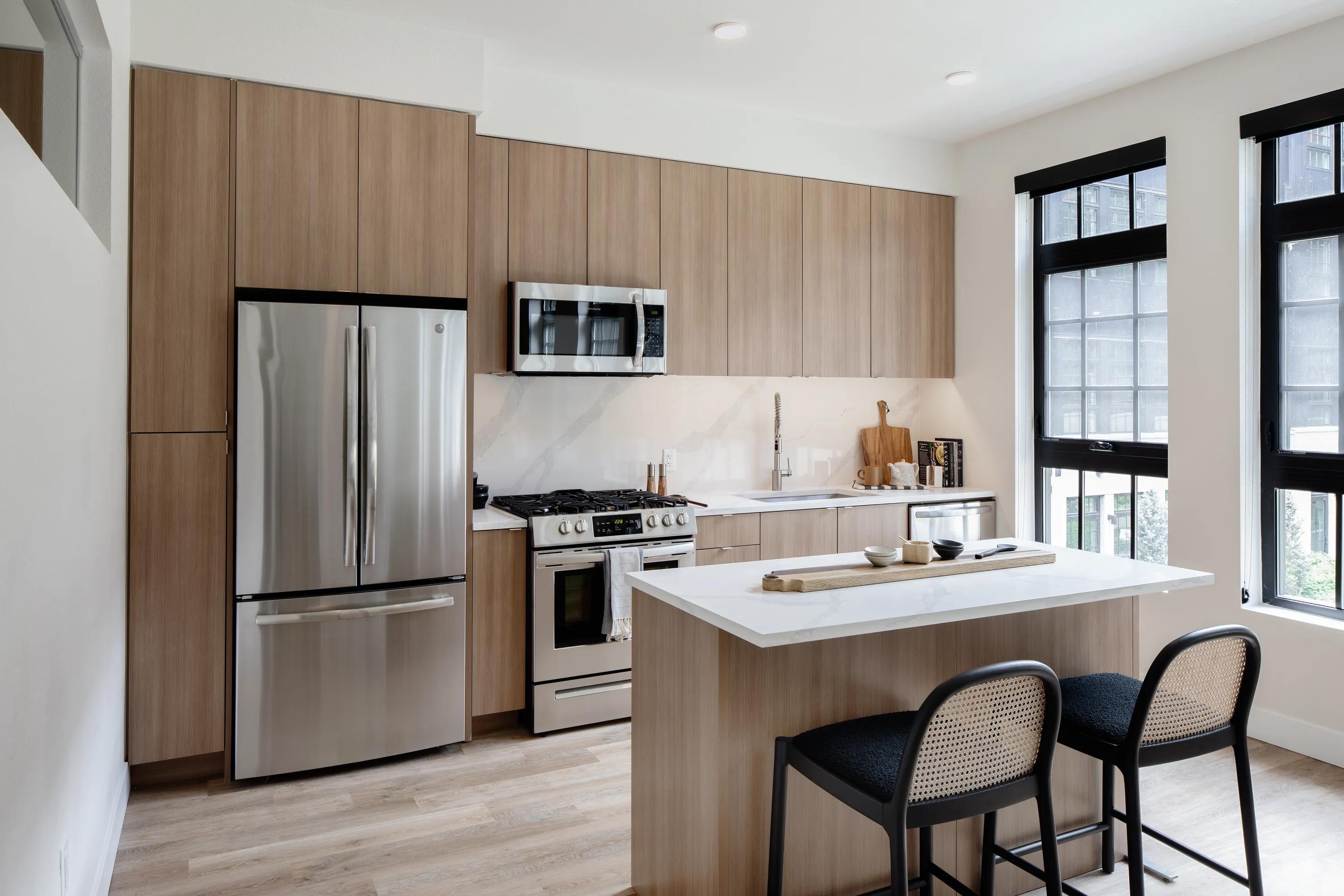 Choose from two distinct color schemes modera art park apartments in denver