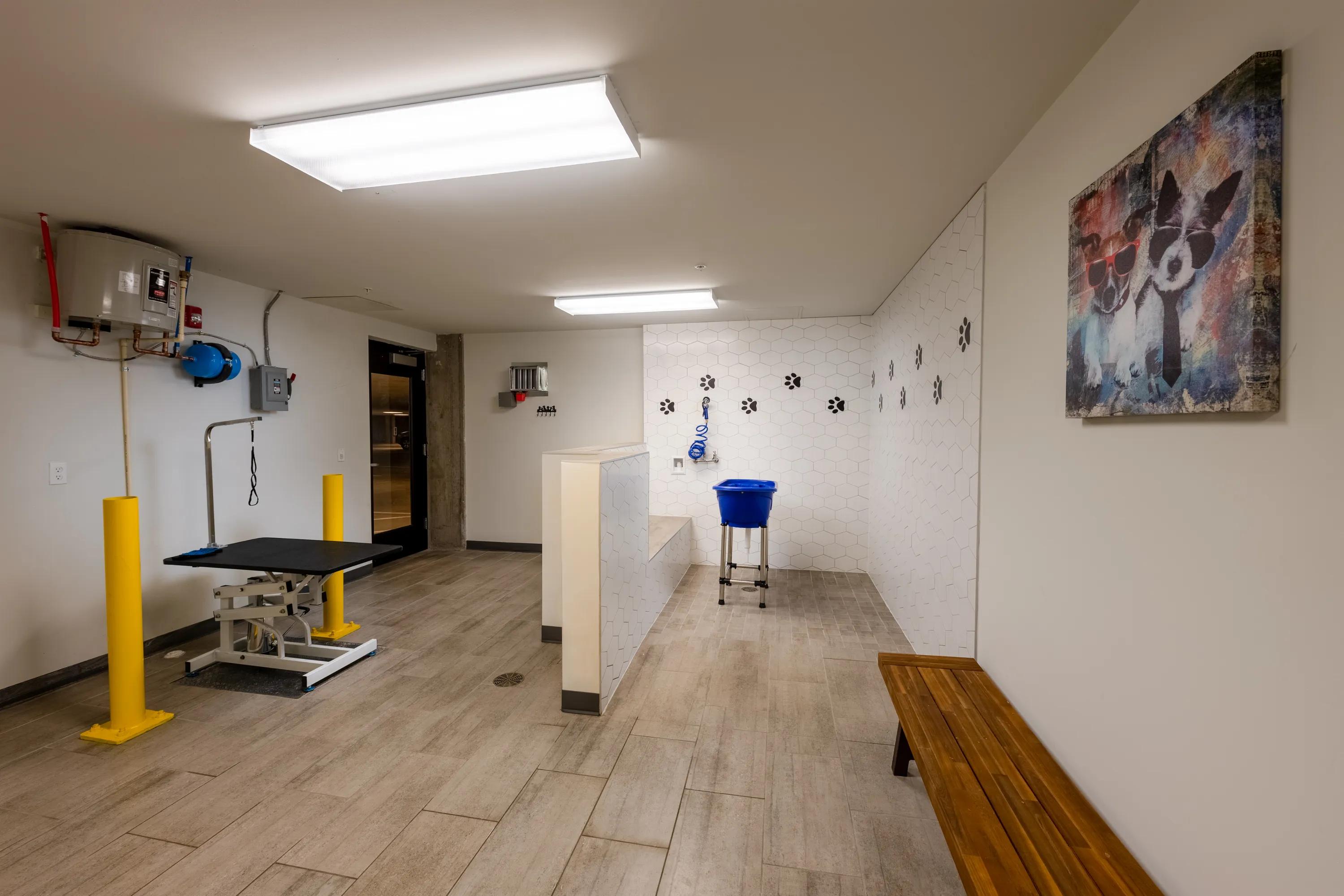 Pet-friendly community with dedicated pet spa modera river north