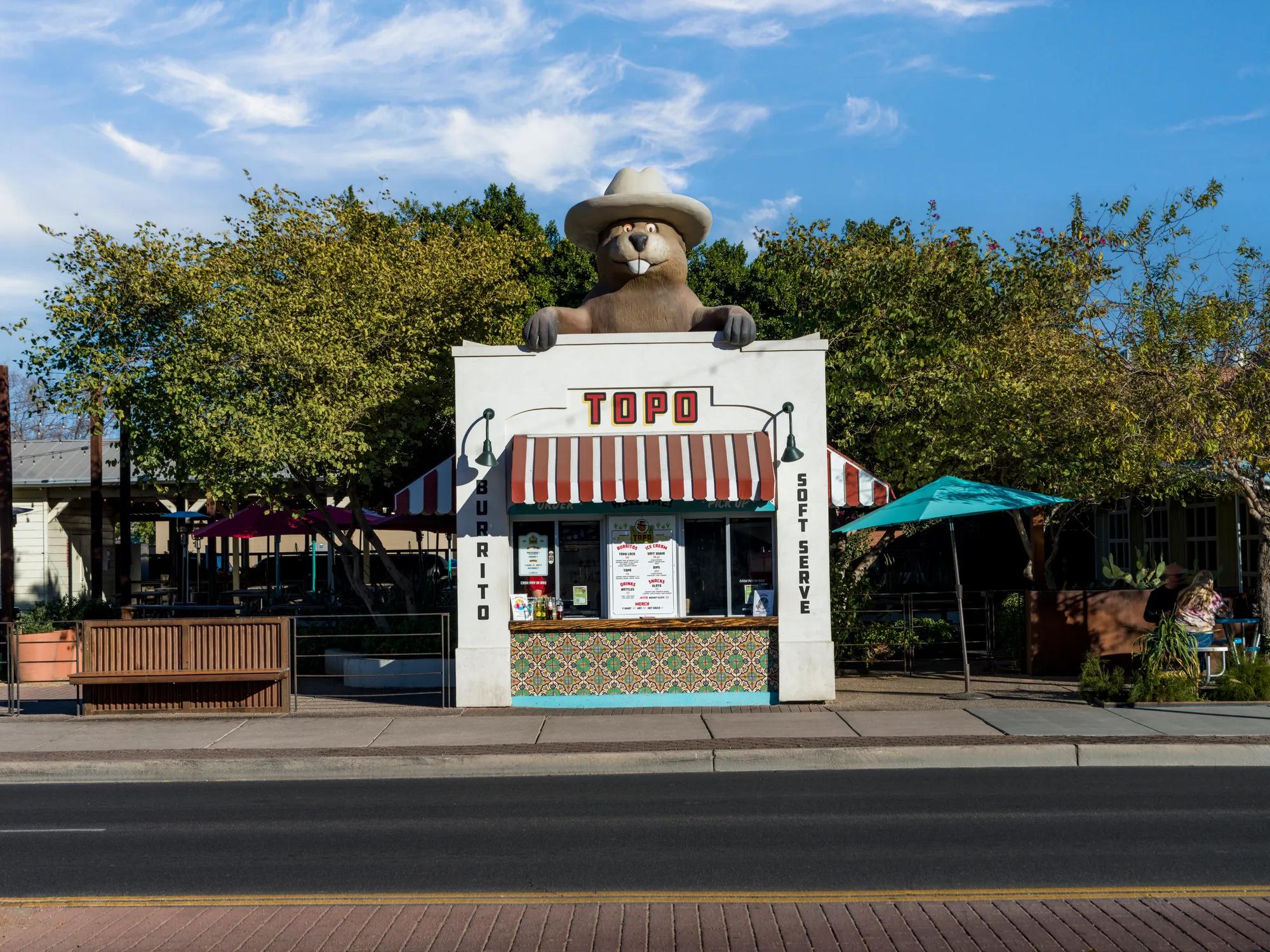burrito and ice cream restaurant topo at modera higley commons apartment homes for rent in gilbert az
