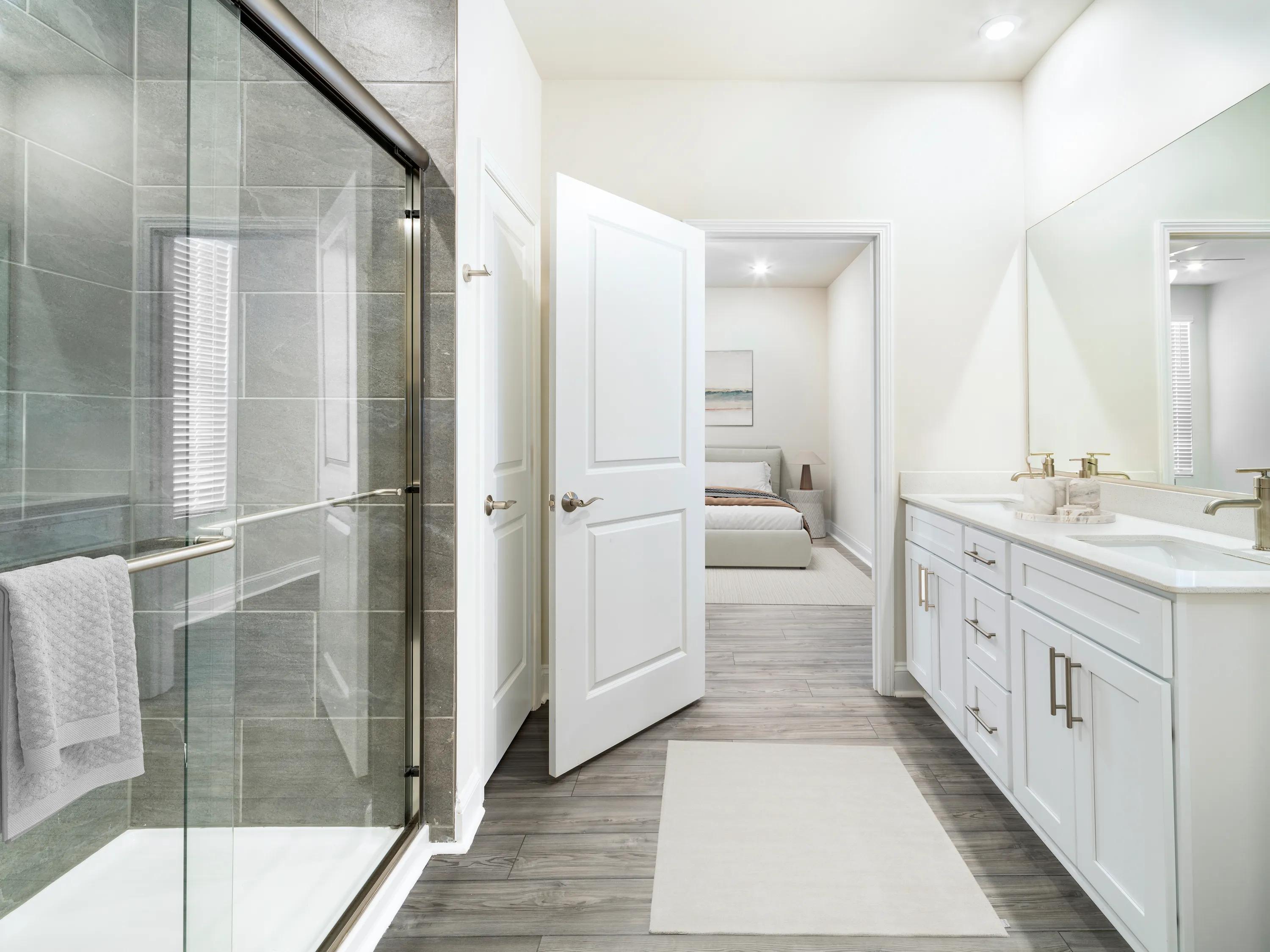stunning resort style bathroom amavi brier creek homes for rent in durham nc