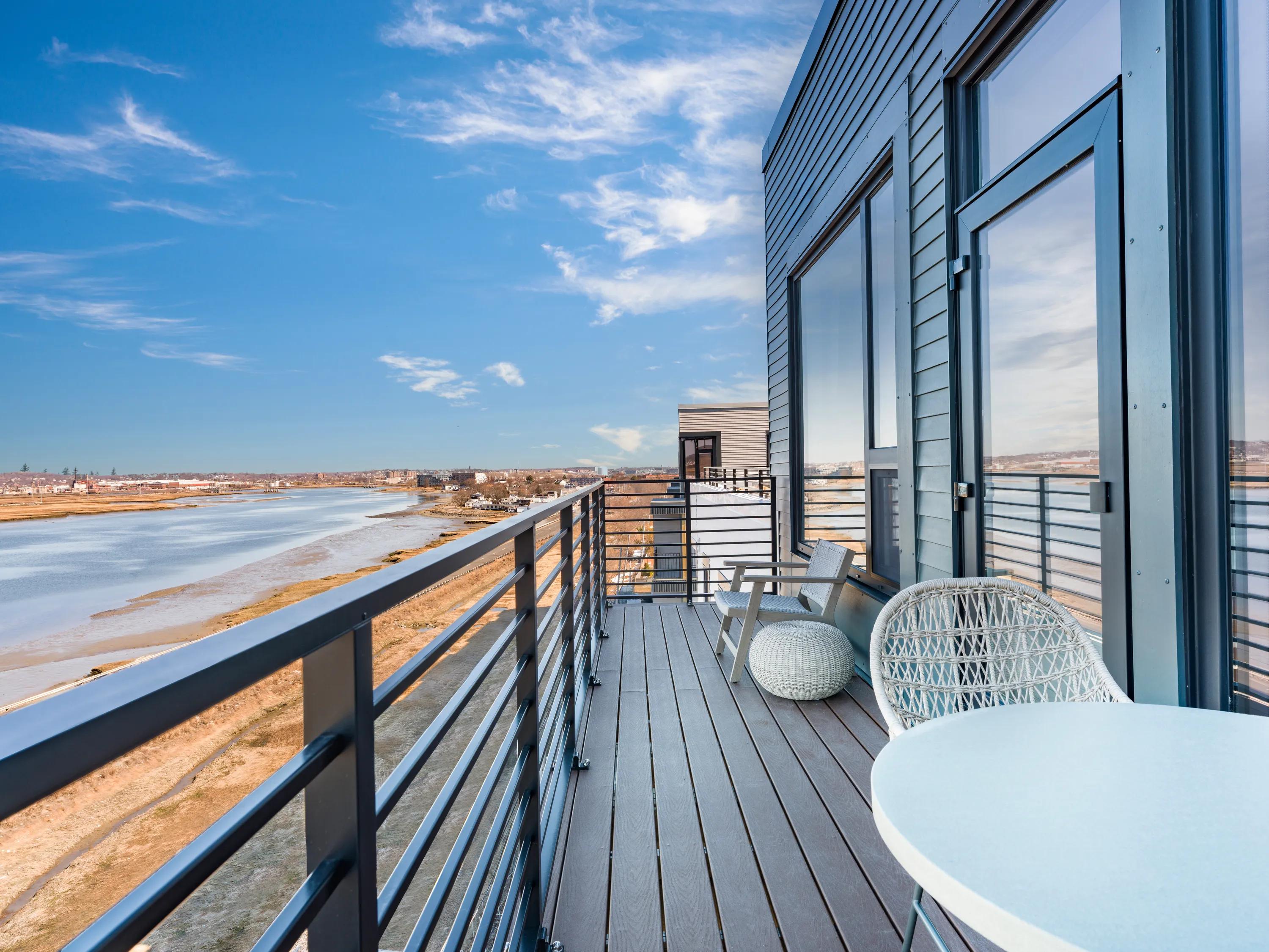 private patio overlooking beach modera revere beach apartment homes for rent in revere ma