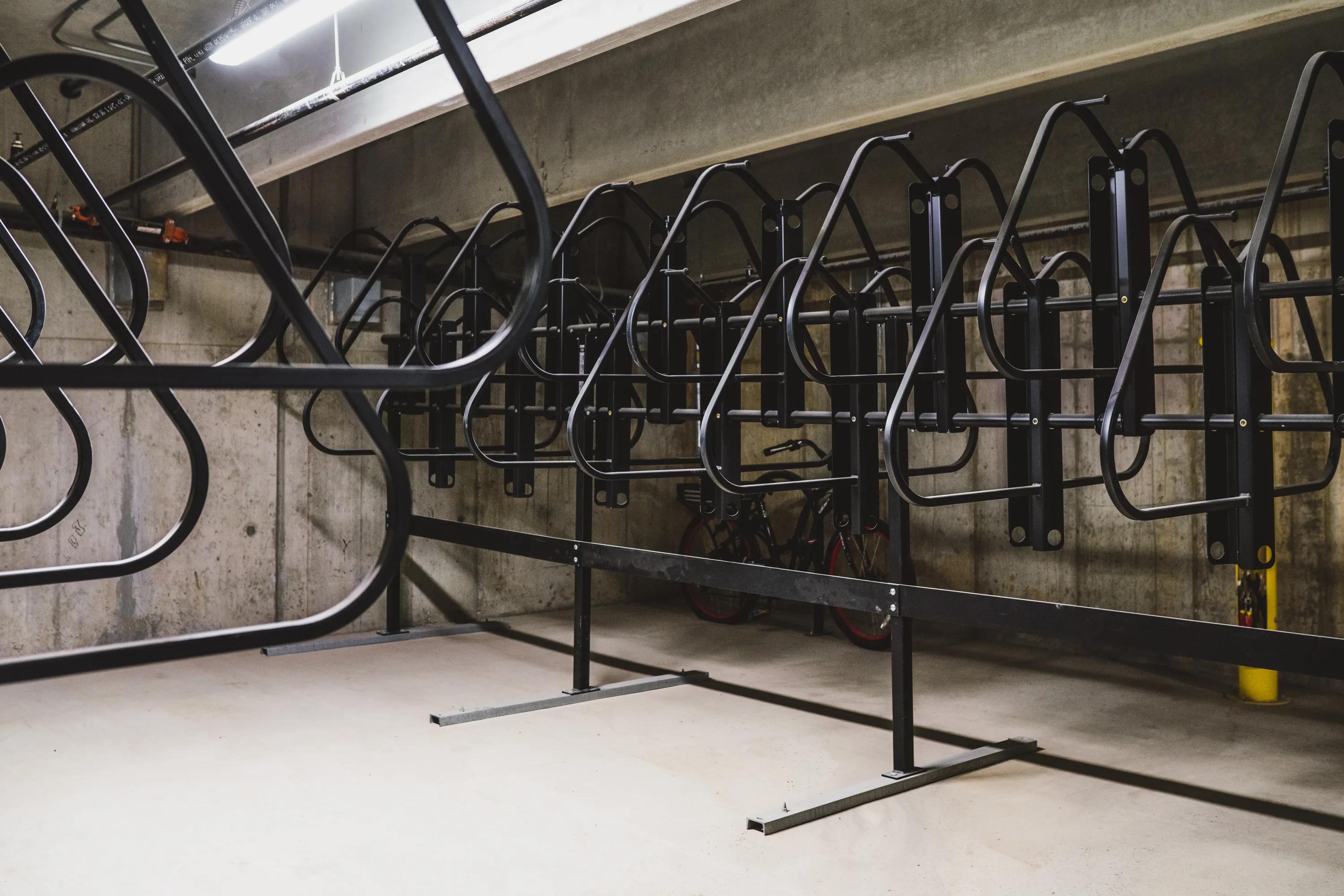 Bicycle-friendly community with bike storage modera reynoldstown