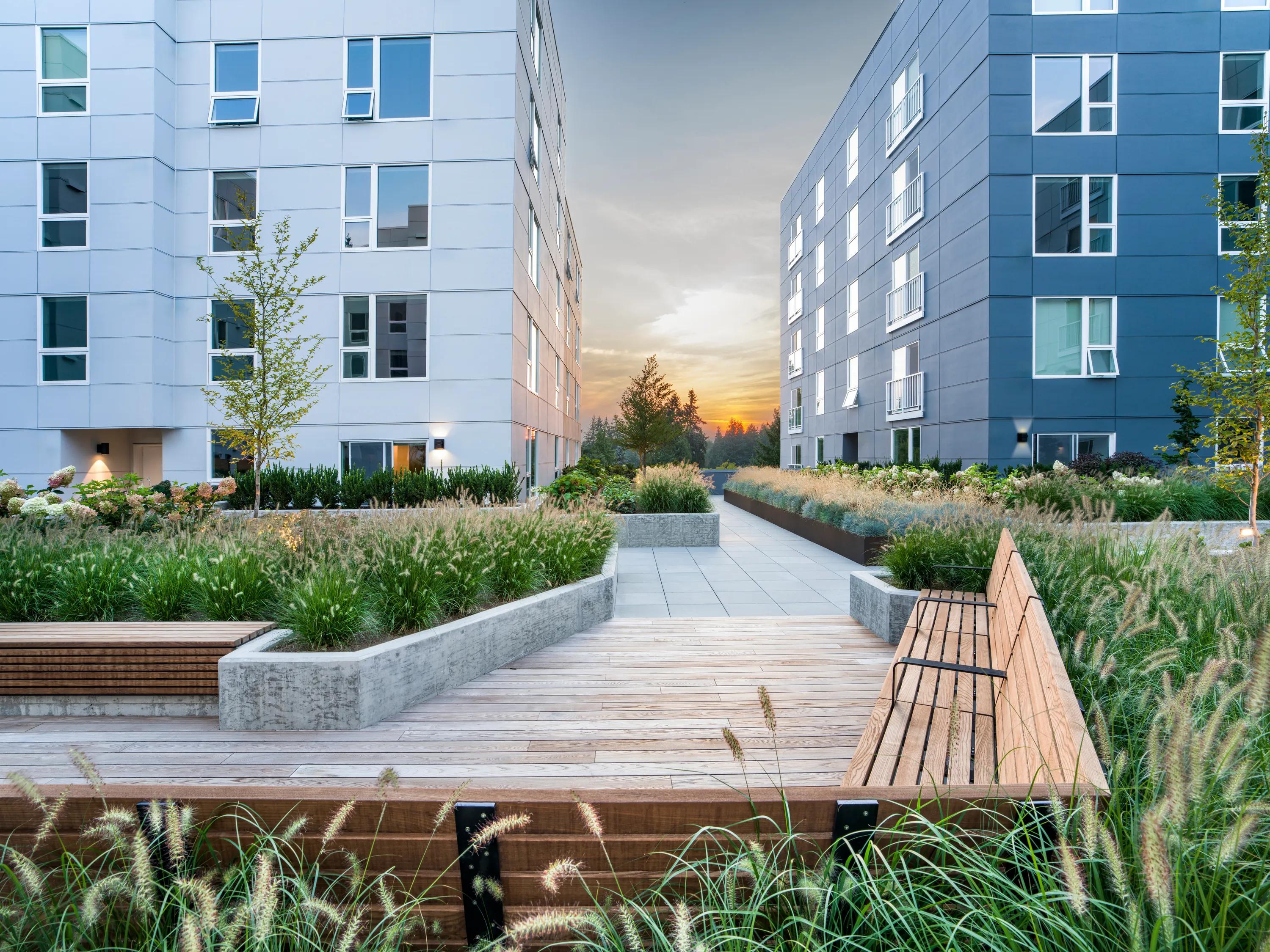 courtyard modera shoreline apartment homes for rent in wa