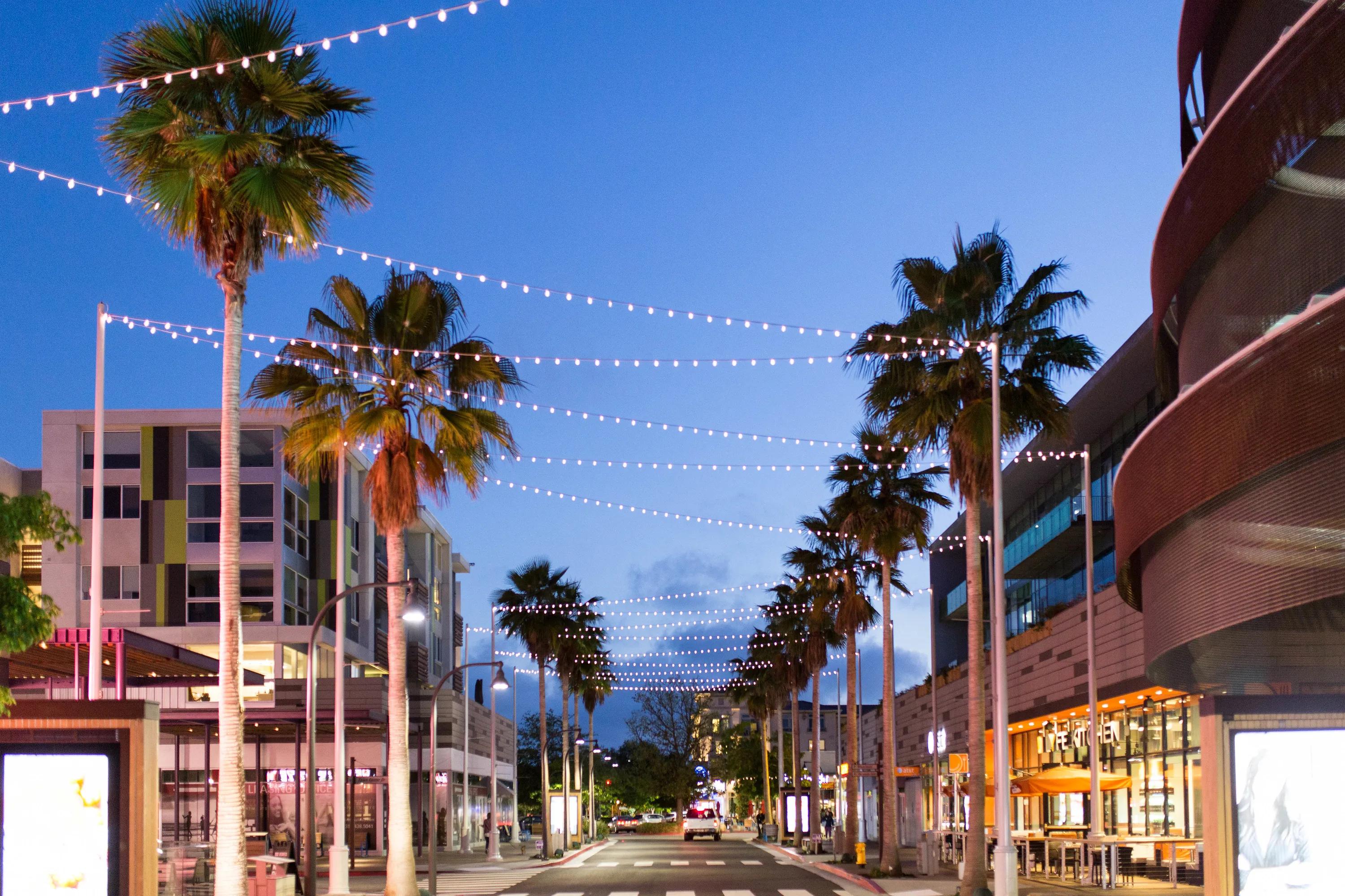 sherman oaks california at dusk