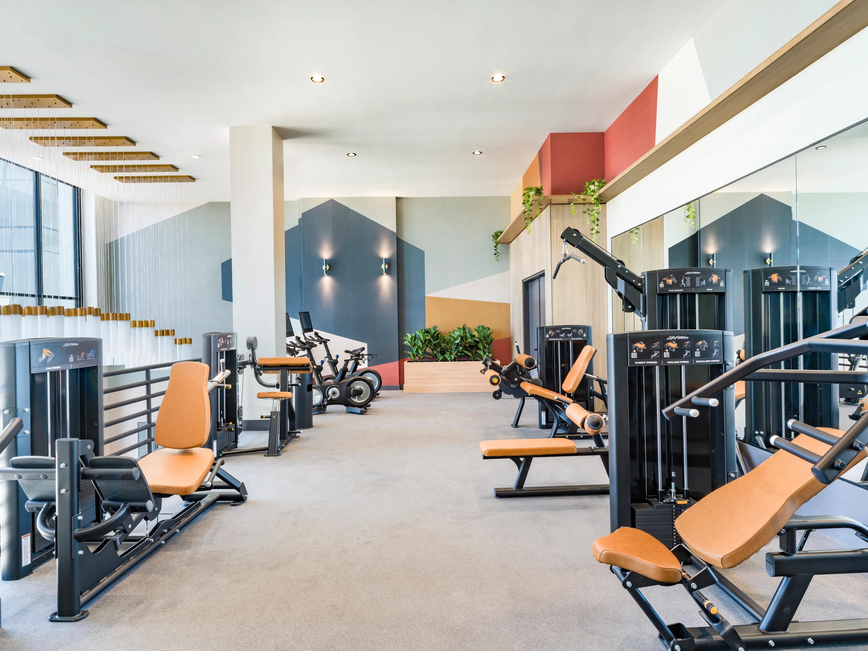 yoga and pilates studio at modera rio salado
