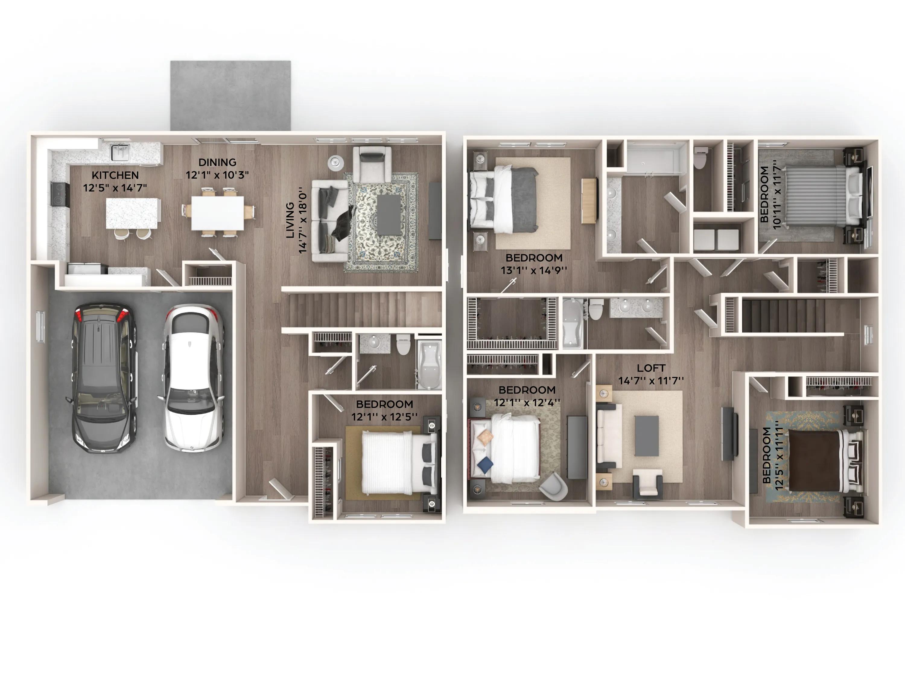 5 Bed 3 Bath in Durham | 2434 sq ft