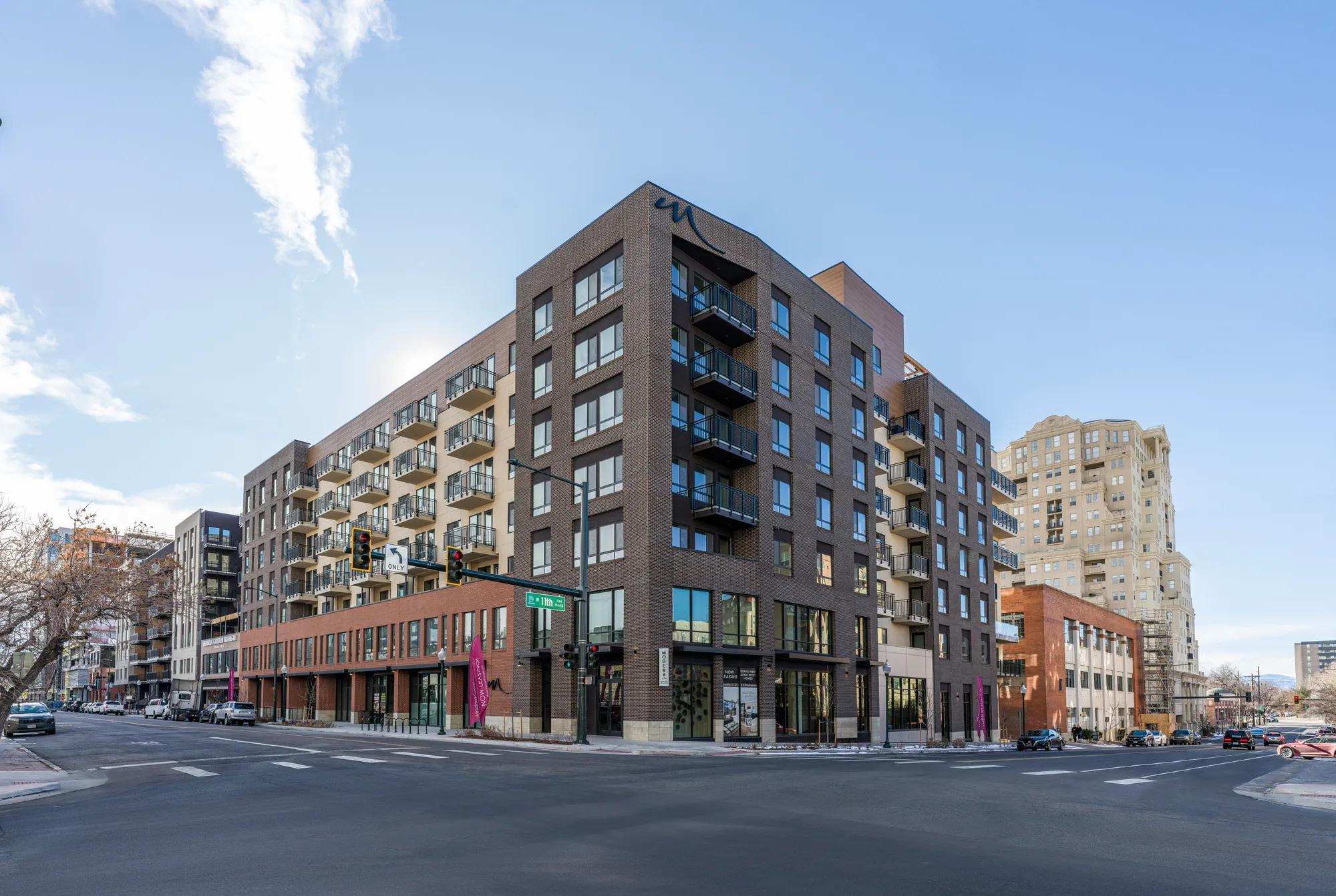 view street level modera golden triangle apartment homes for rent in denver co