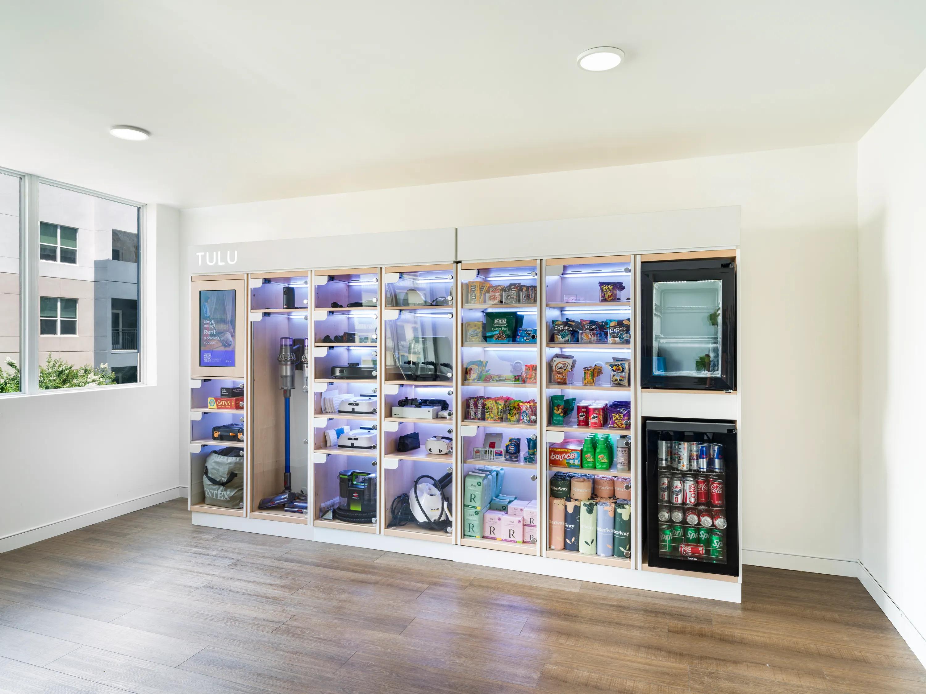 Convenient on-site TULU rental store for access to a diverse selection of high-quality household and lifestyle products