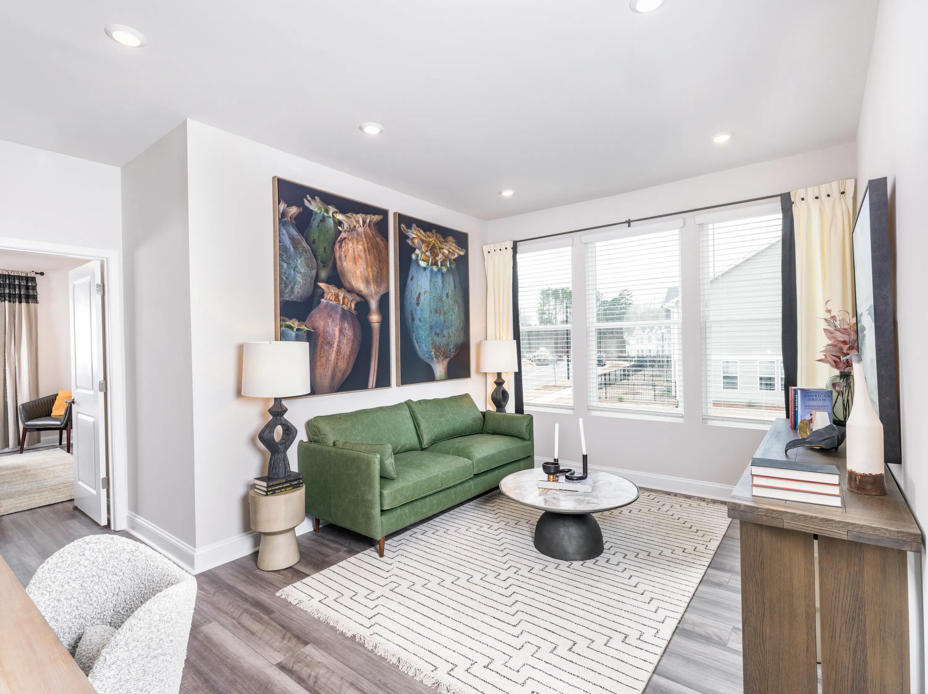 spacious living area and open floor plans amavi brier creek homes for rent in durham nc